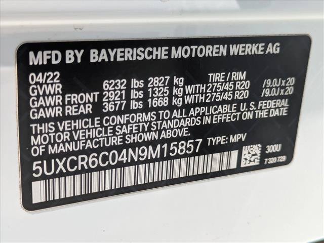 Used 2022 BMW X5 xDrive40i w/ M Sport Package AWD/4WD image 26