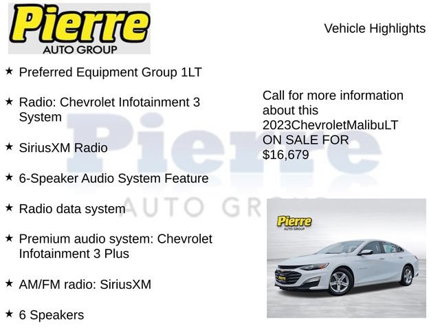 Used 2023 Chevrolet Malibu LT FWD image 7