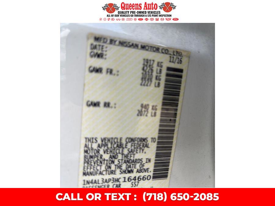 Used 2017 Nissan Altima 2.5 SR FWD image 25