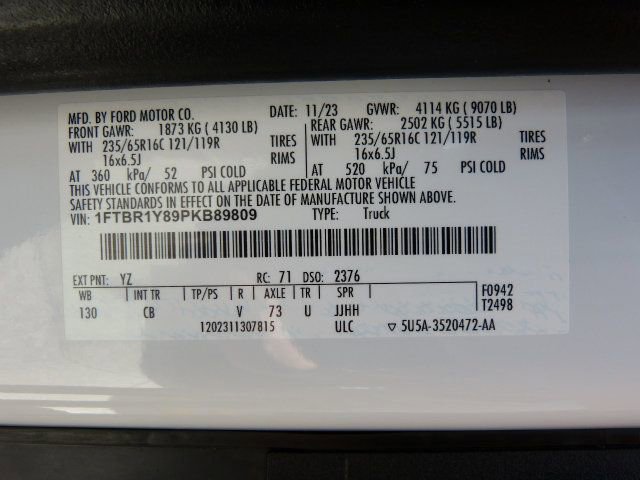 Used 2023 Ford Transit 250 Low Roof w/ Exterior Upgrade Package image 32