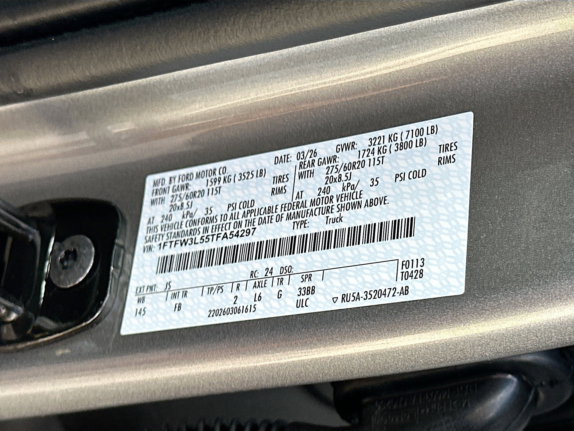 New 2026 Ford F150 XLT AWD/4WD image 21