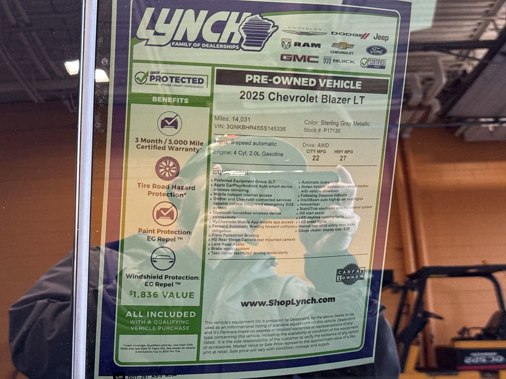 Used 2025 Chevrolet Blazer LT image 38