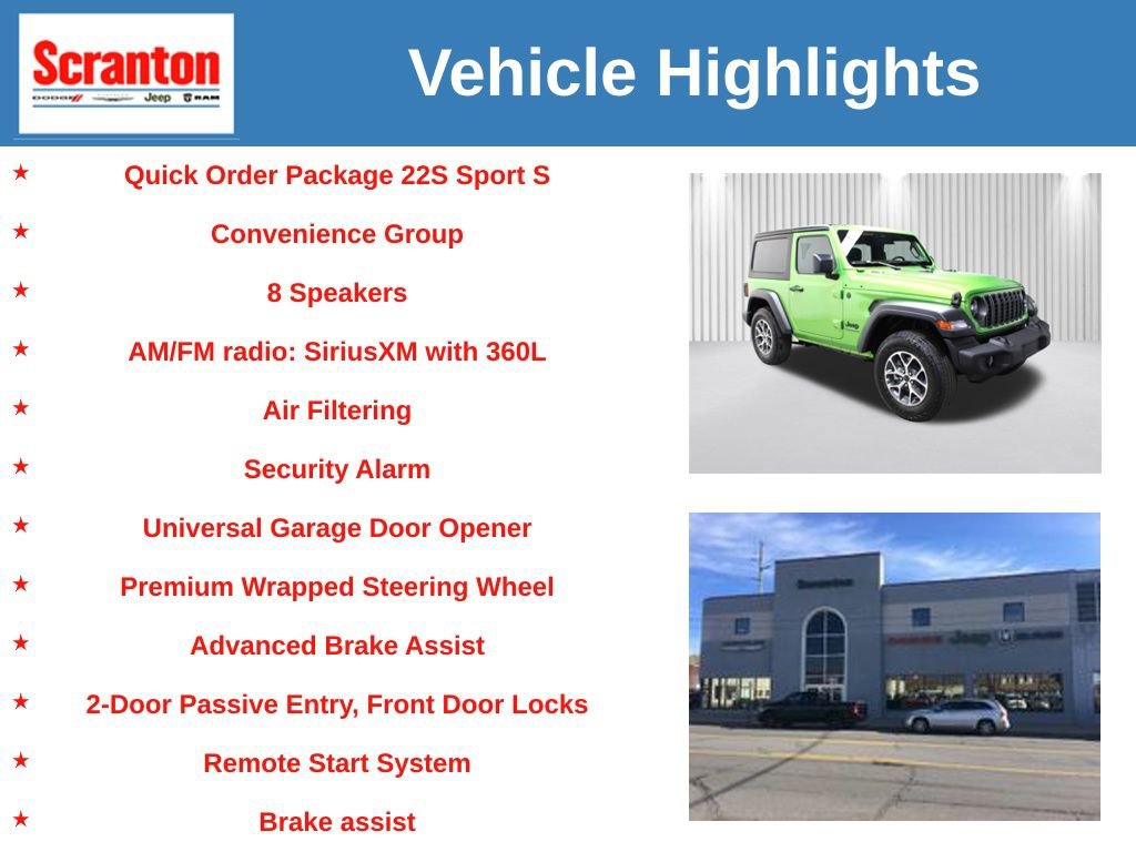 New 2026 Jeep Wrangler Sport AWD/4WD image 6