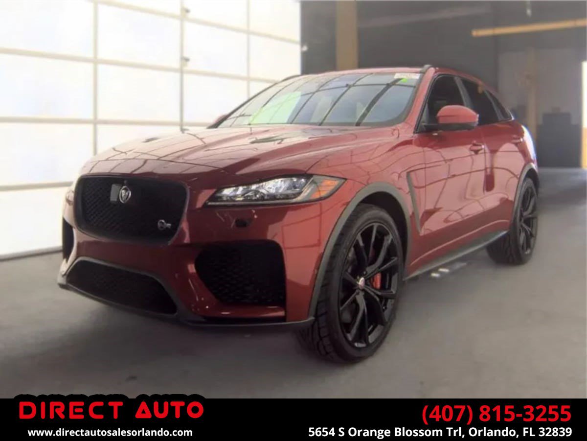 Used 2020 Jaguar F-PACE SVR AWD/4WD image 1