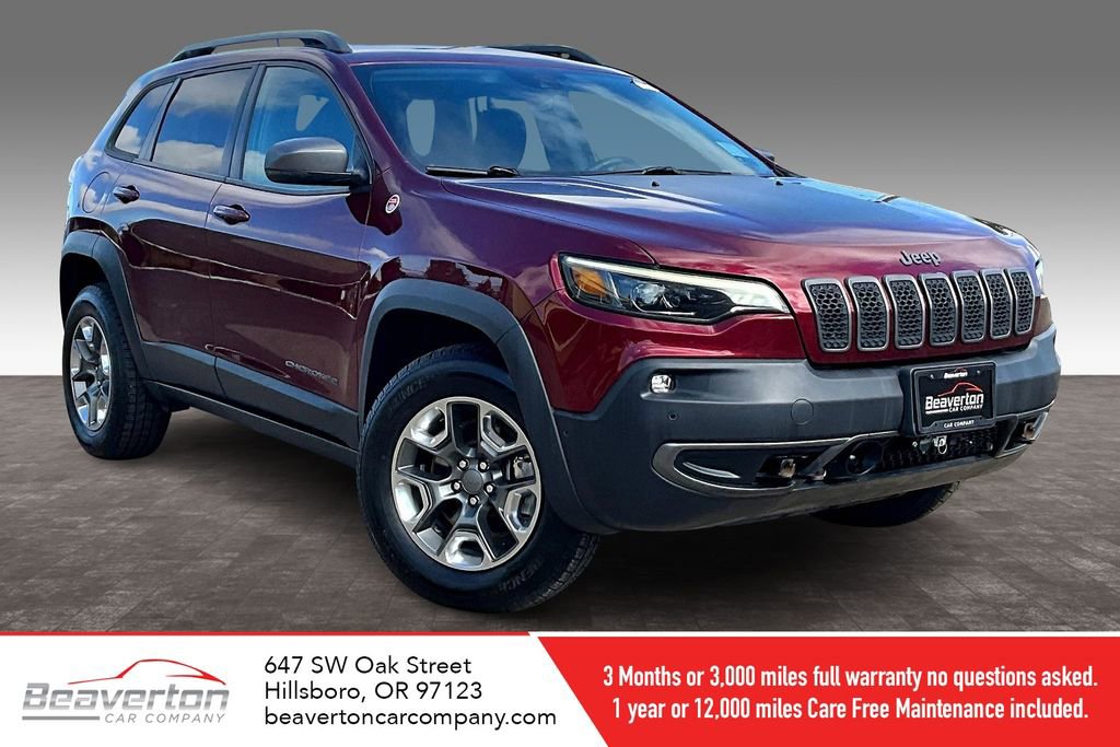 Used 2019 Jeep Cherokee Trailhawk AWD/4WD image 1