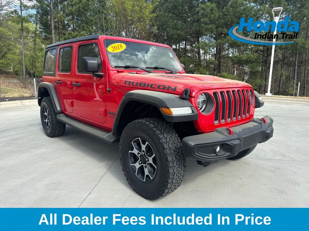 Used 2018 Jeep Wrangler Unlimited Rubicon