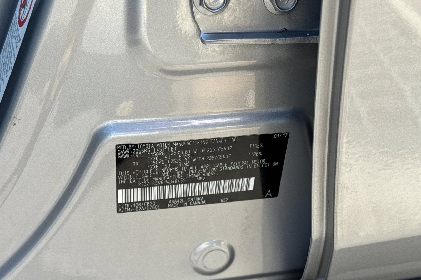 Certified 2017 Toyota RAV4 LE w/ Carpet Mat Package FWD image 34