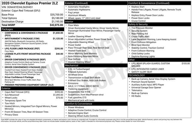 Used 2020 Chevrolet Equinox Premier image 7