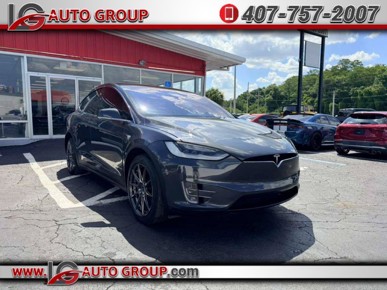 Used 2019 Tesla Model X 100D AWD/4WD image 1