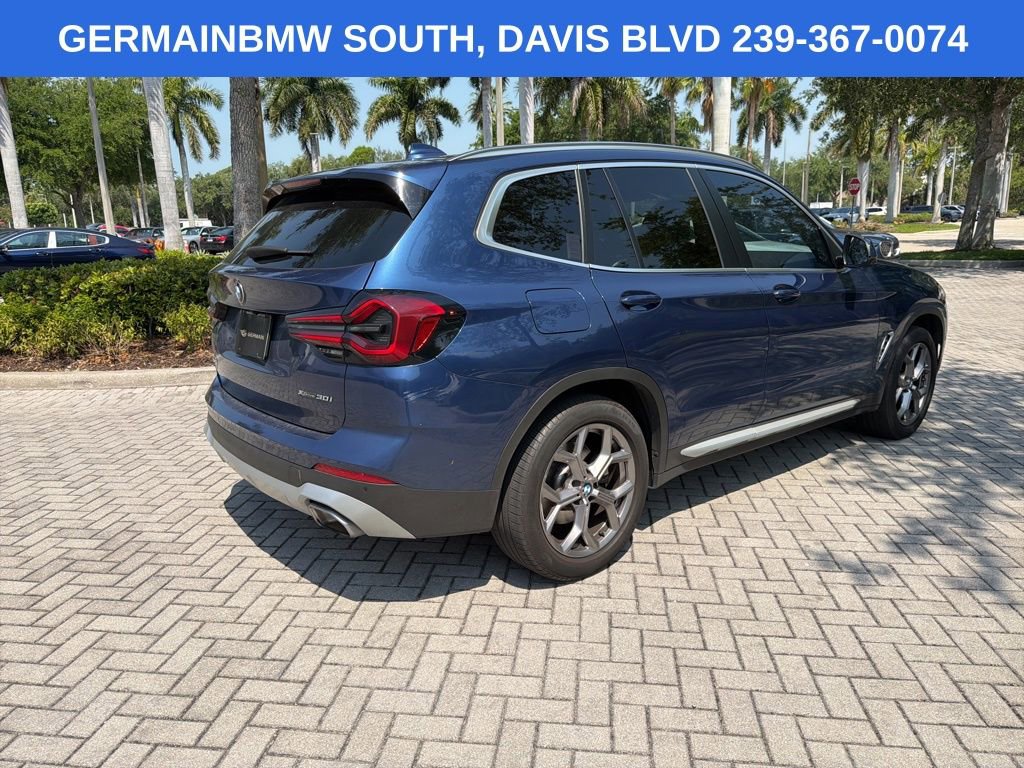 Certified 2023 BMW X3 xDrive30i w/ Convenience Package w/ZPA AWD/4WD image 9