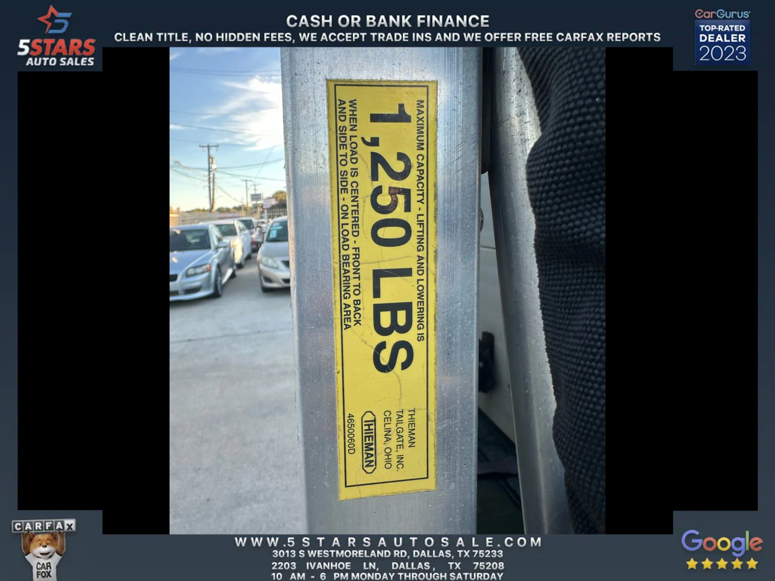 Used 2015 Chevrolet Express 3500 image 15