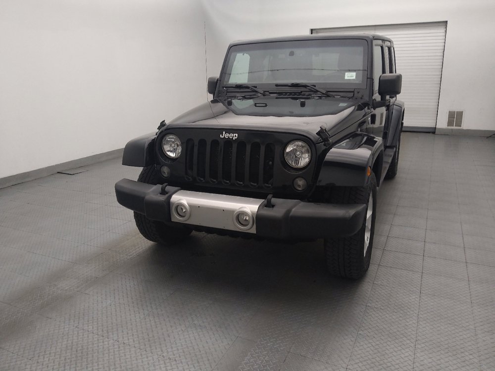 Used 2015 Jeep Wrangler Unlimited Sahara w/ Connectivity Group AWD/4WD image 15