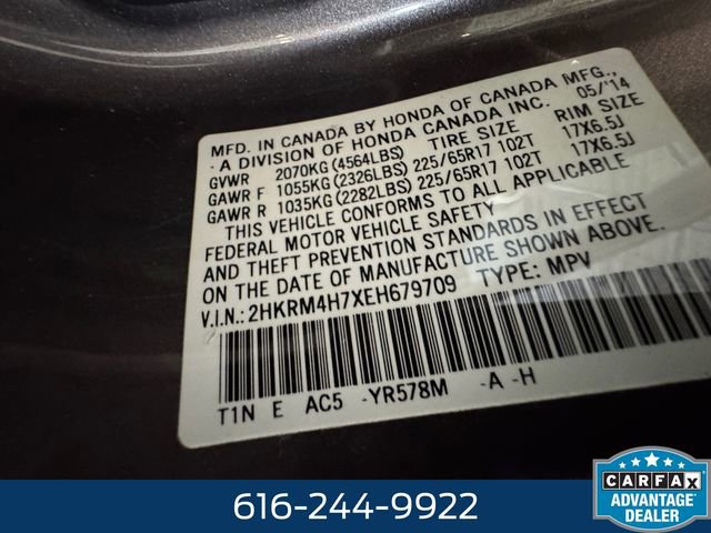 Used 2014 Honda CR-V EX-L image 27