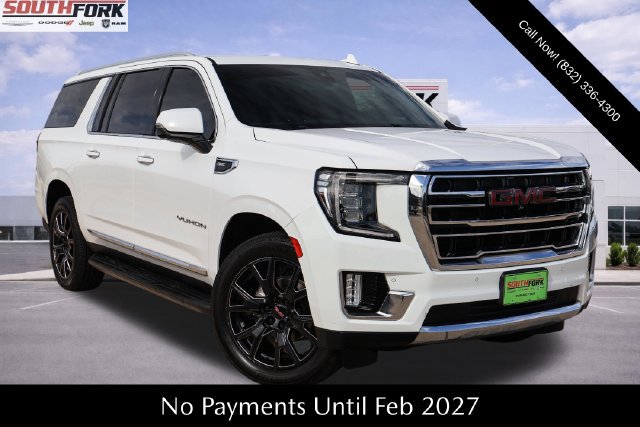 Used 2021 GMC Yukon XL SLT w/ Rear Media and Nav Package AWD/4WD 360° Tour