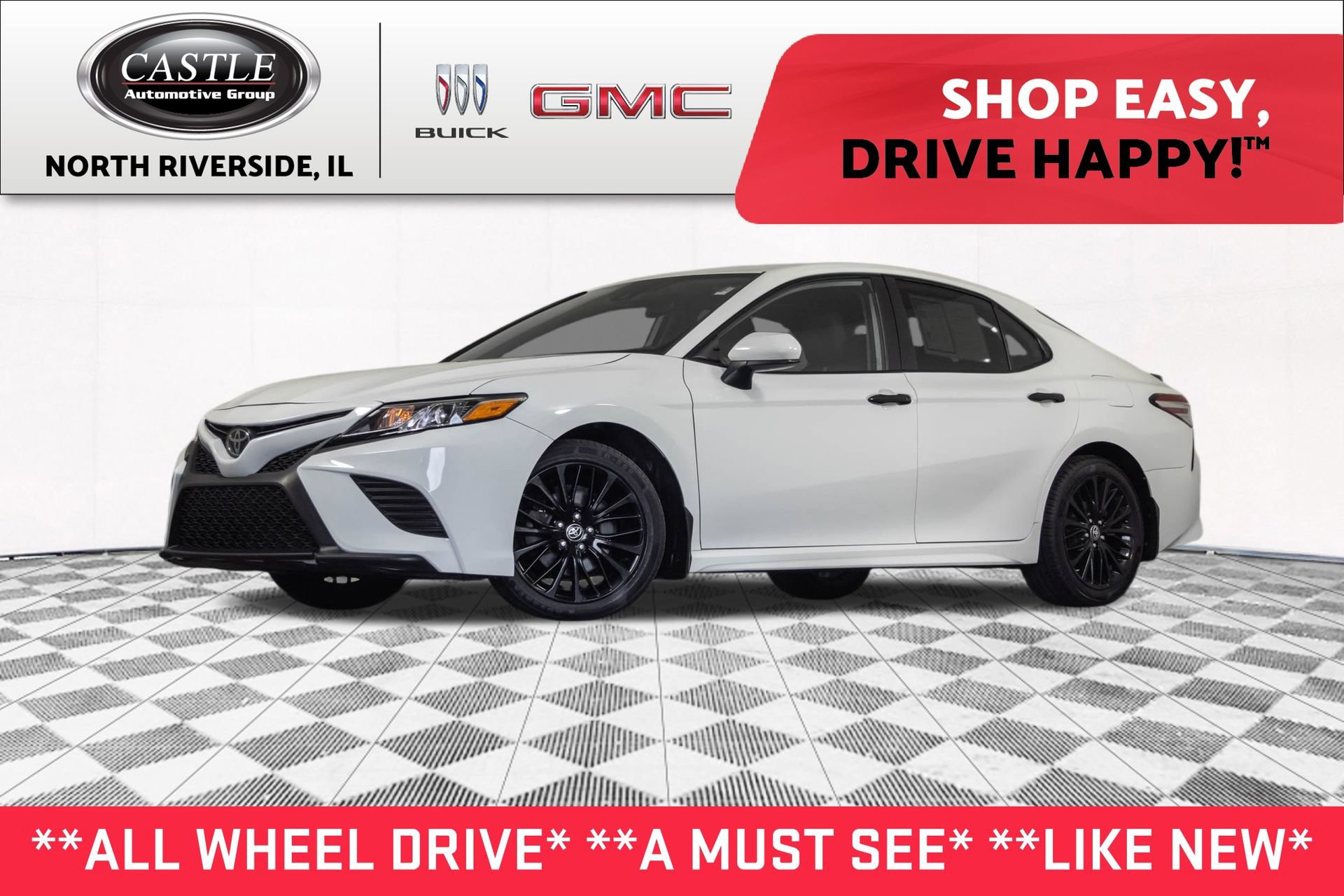 Used 2020 Toyota Camry SE AWD/4WD image 1