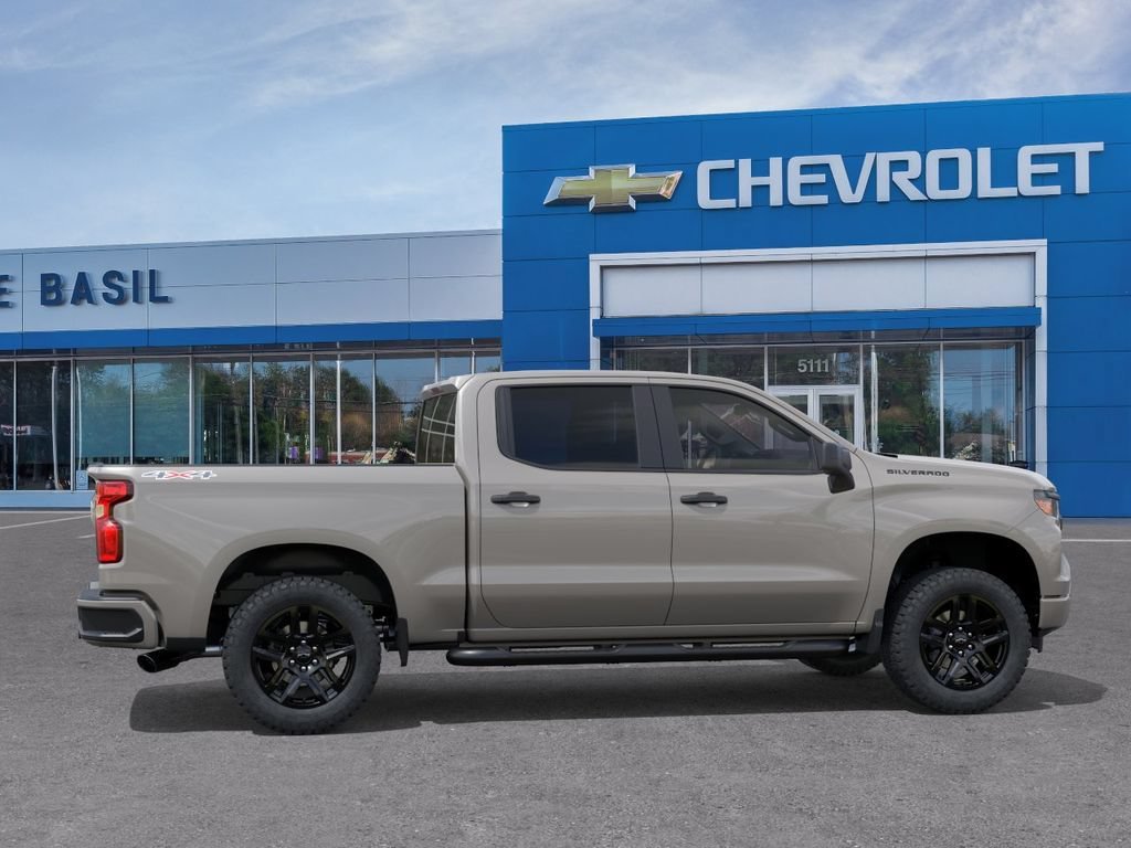 New 2026 Chevrolet Silverado 1500 Custom w/ Turbomax Blackout Package AWD/4WD image 5
