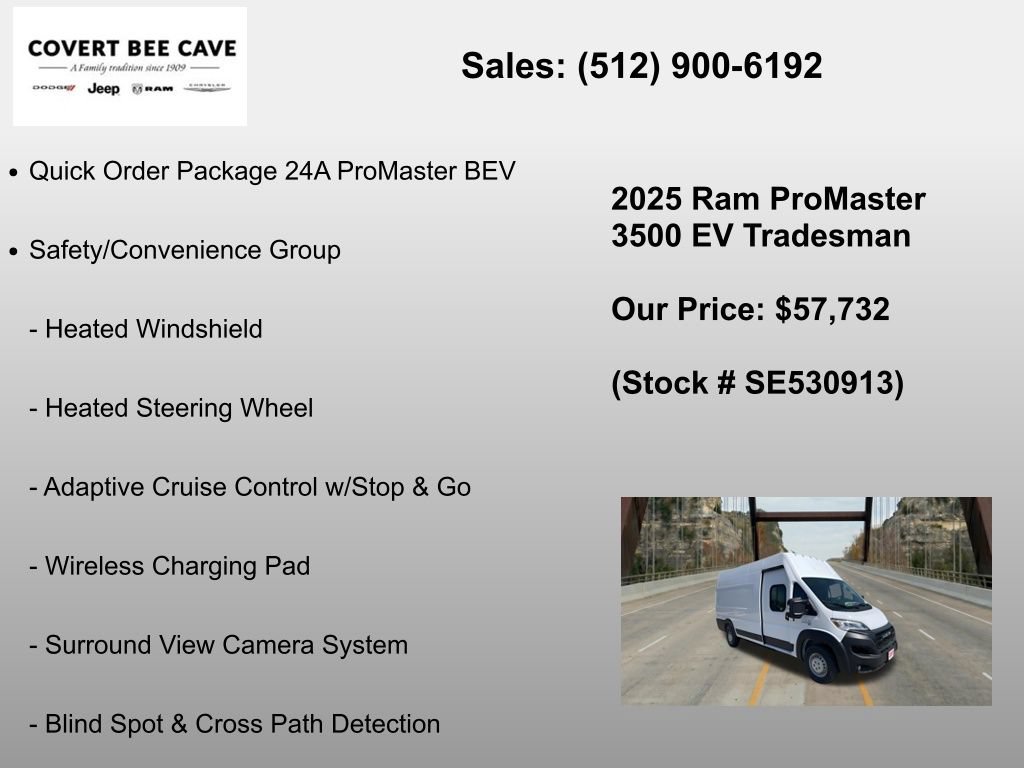 New 2025 RAM ProMaster 3500 FWD image 6