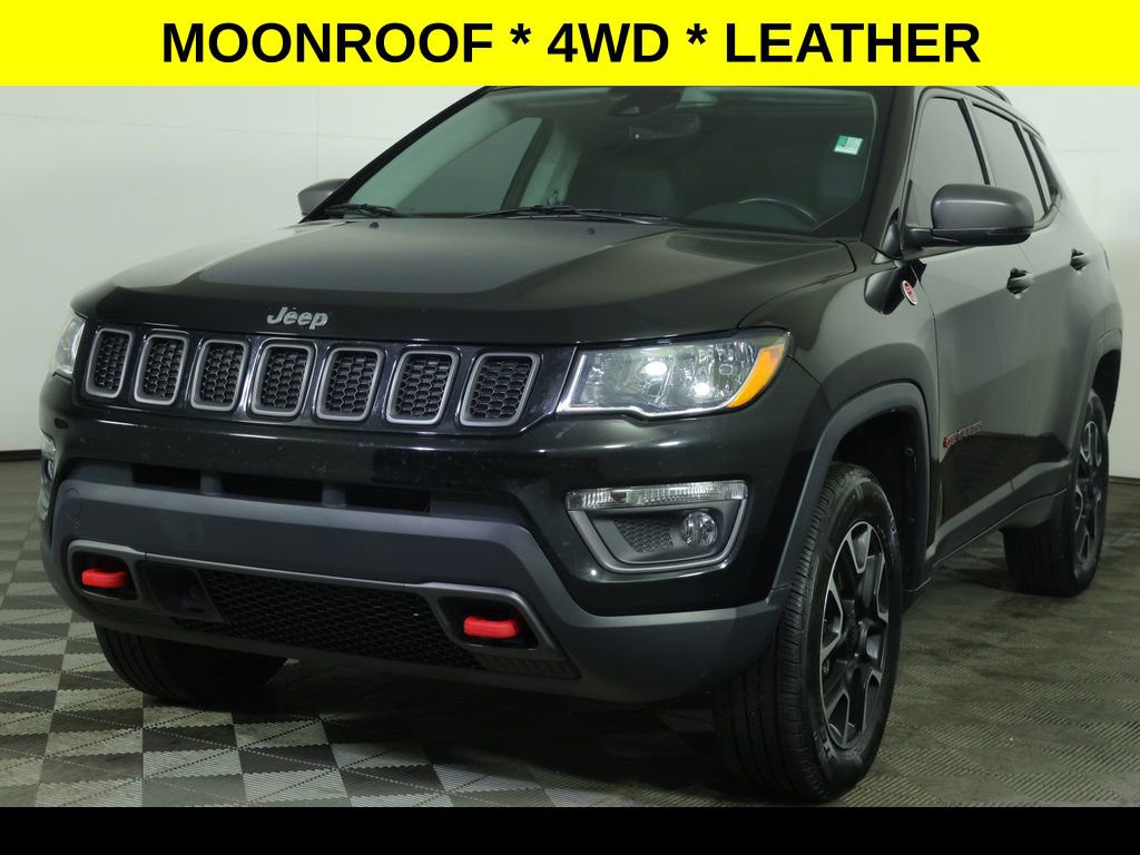 Used 2021 Jeep Compass Trailhawk w/ Sun and Sound Group image 1
