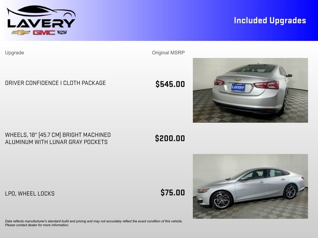 Certified 2022 Chevrolet Malibu LT FWD image 7