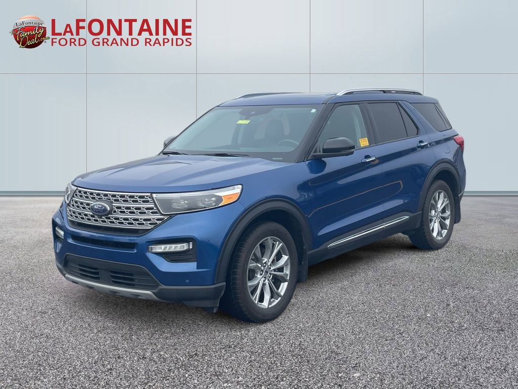 Used 2023 Ford Explorer Limited w/ Class IV Trailer Tow Package AWD/4WD image 1