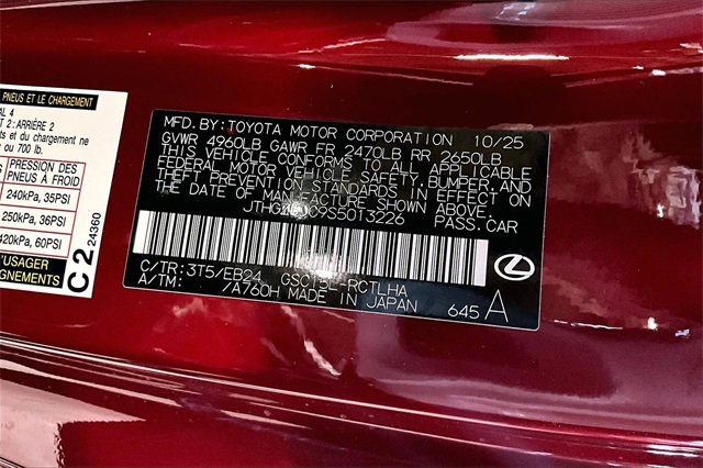 New 2025 Lexus RC 350 F Sport image 13