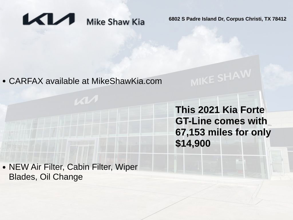 Used 2021 Kia Forte GT-Line w/ GT-Line Premium Package FWD image 3