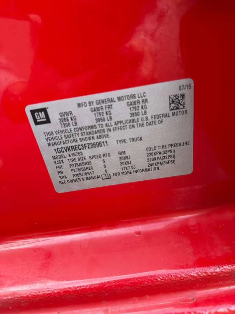 Used 2015 Chevrolet Silverado 1500 LT w/ LT Convenience Package AWD/4WD image 20
