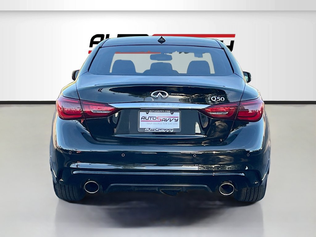 Used 2024 INFINITI Q50 Luxe w/ Cargo Package RWD image 6