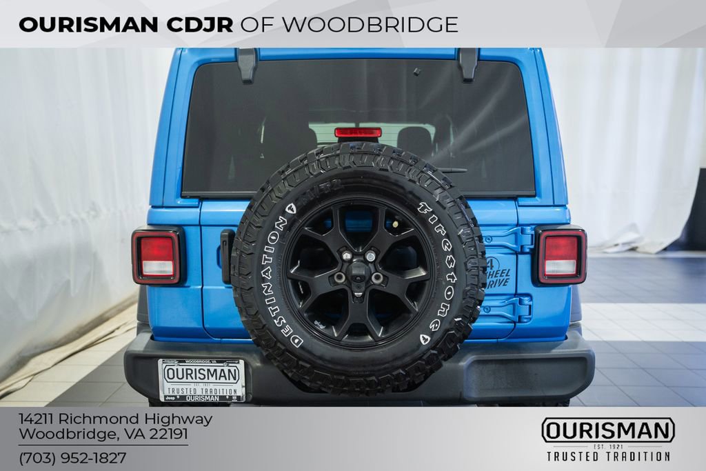 Certified 2022 Jeep Wrangler Unlimited Sport AWD/4WD image 6