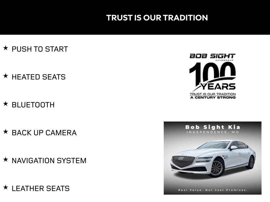 Used 2021 Genesis G80 2.5T AWD/4WD image 2