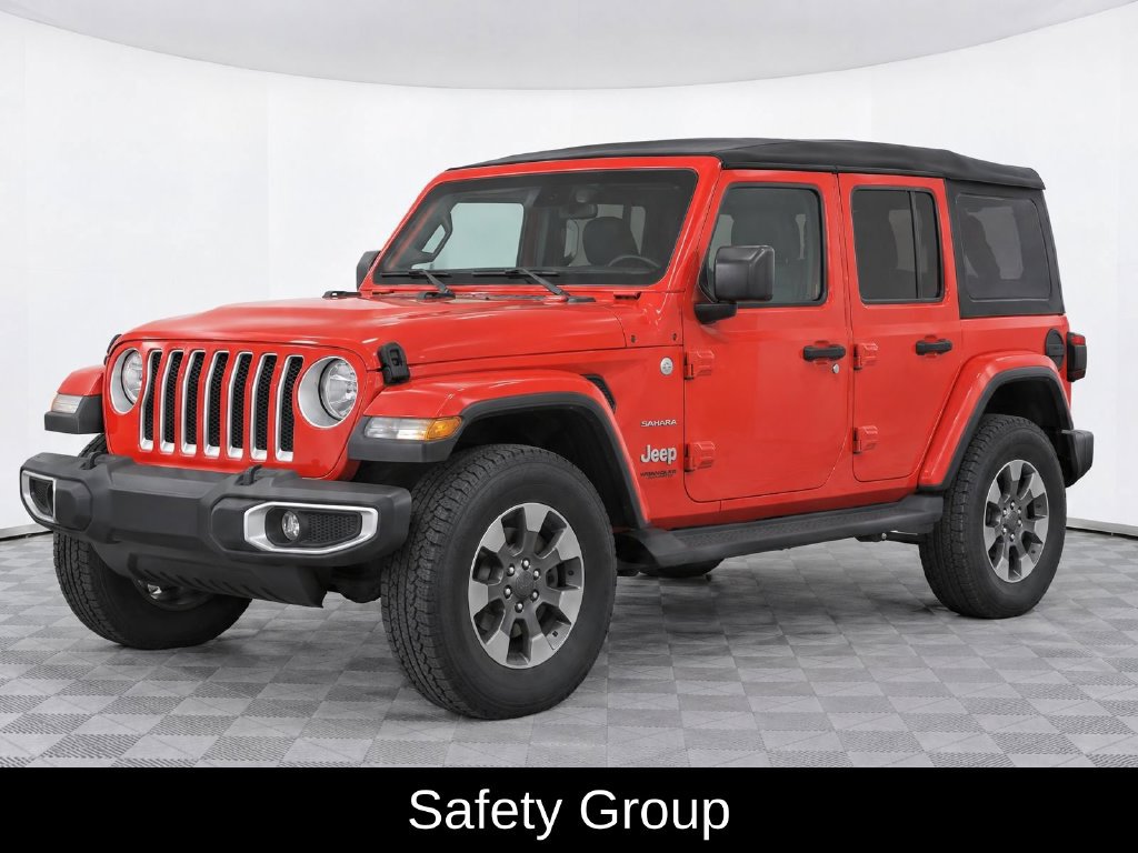 Used 2018 Jeep Wrangler Unlimited Sahara AWD/4WD image 2