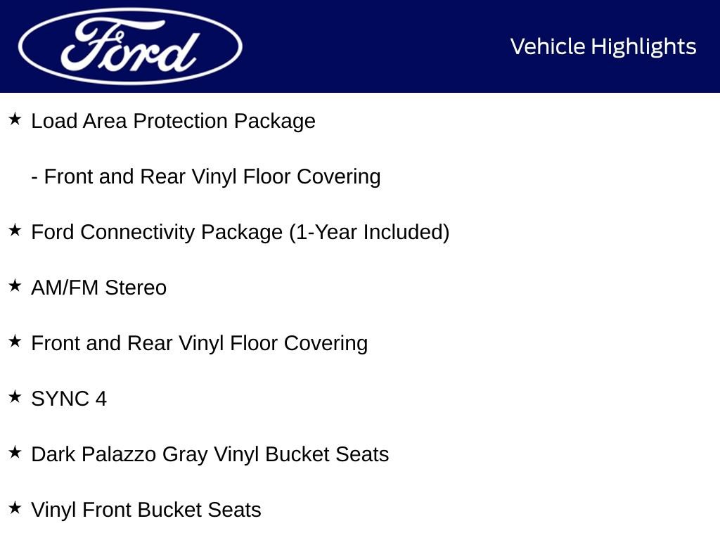 New 2026 Ford Transit 150 Low Roof w/ Load Area Protection Package RWD image 10