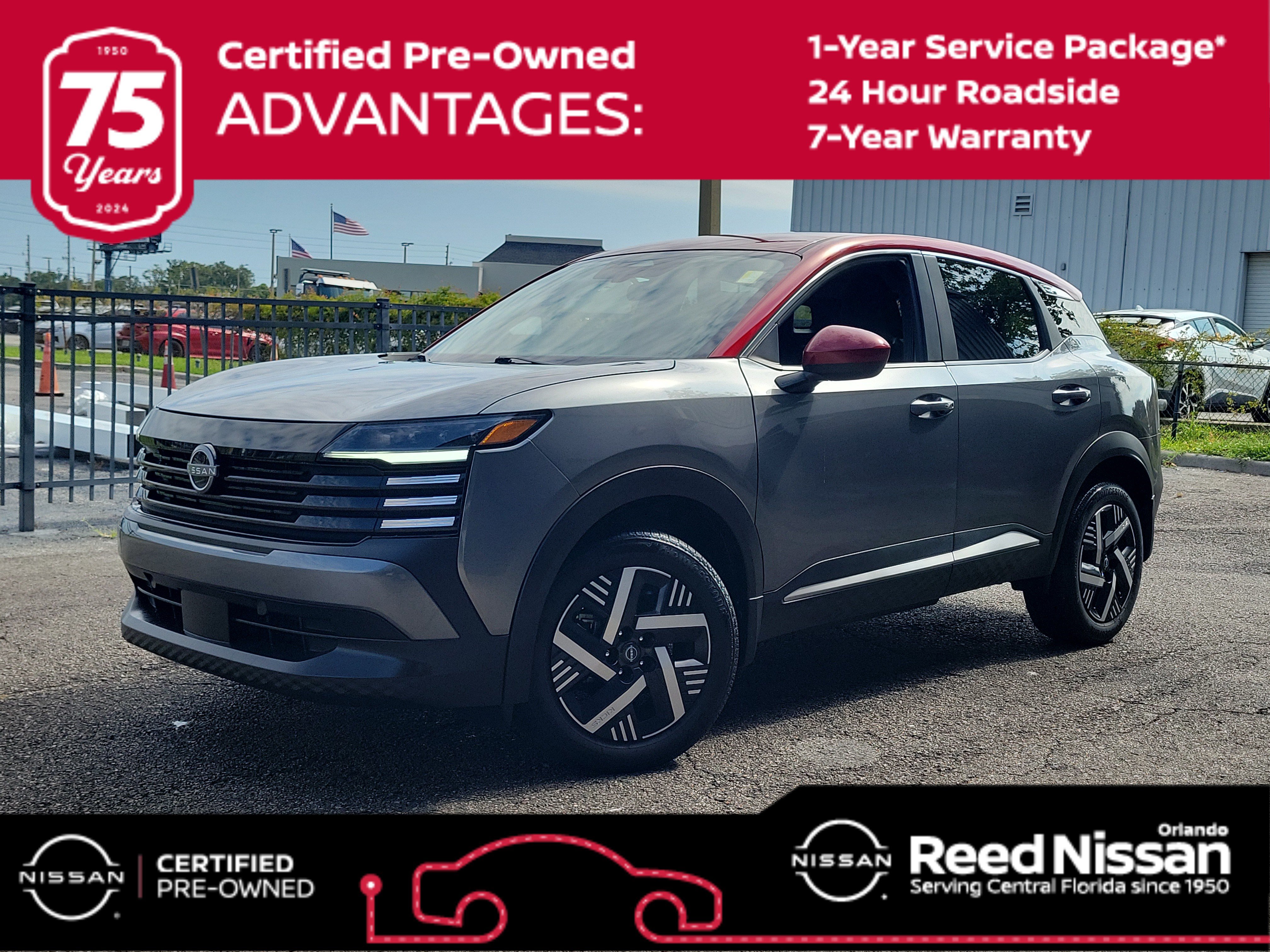 Certified 2025 Nissan Kicks SV FWD image 1
