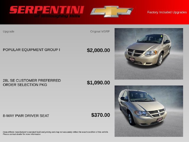 Used 2007 Dodge Grand Caravan SE w/ Popular Equipment Group I FWD image 4