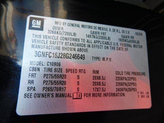 Used 2008 Chevrolet Suburban LTZ w/ LTZ Preferred Equipment Group image 18