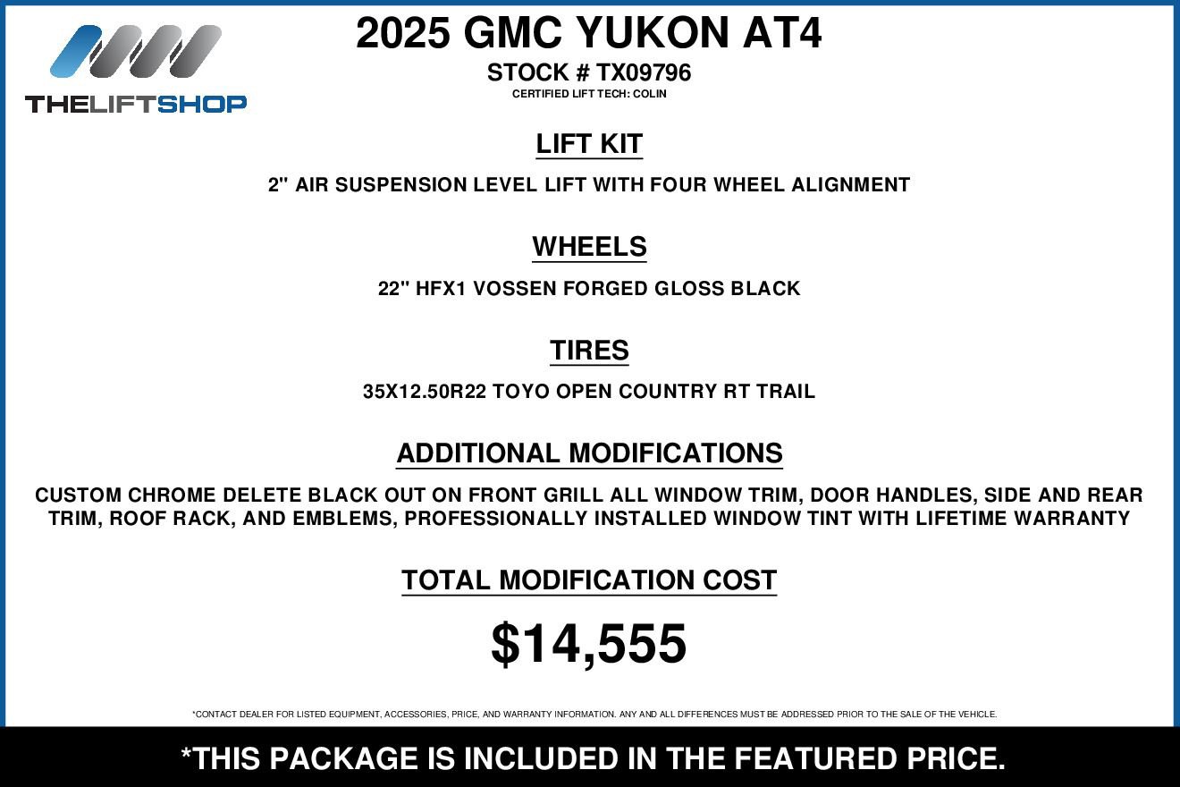 Used 2025 GMC Yukon XL AT4 Ultimate AWD/4WD image 2