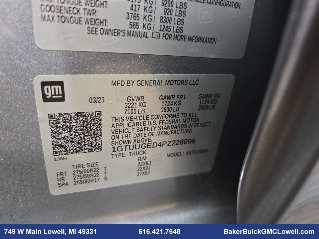 Used 2023 GMC Sierra 1500 Denali w/ Technology Package image 39