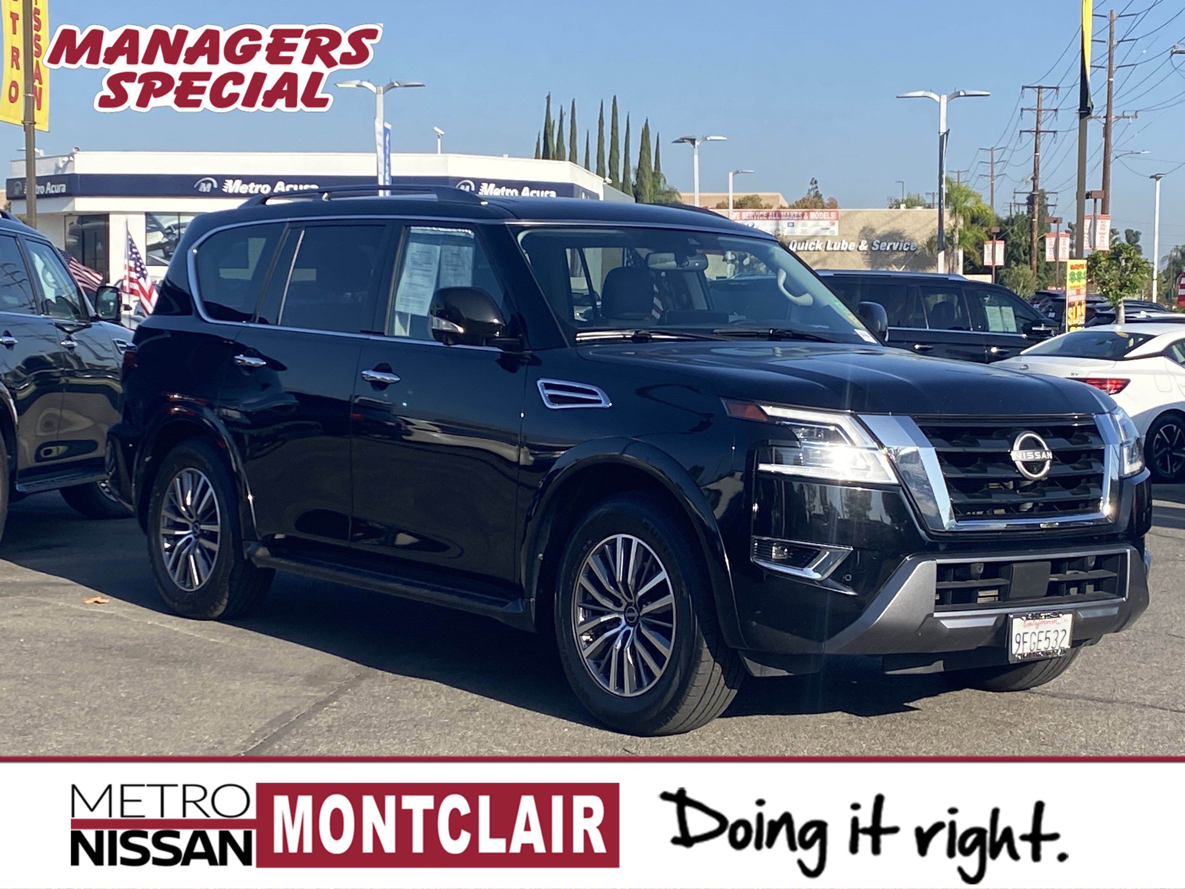 Used 2023 Nissan Armada SL w/ Captain's Chairs Package