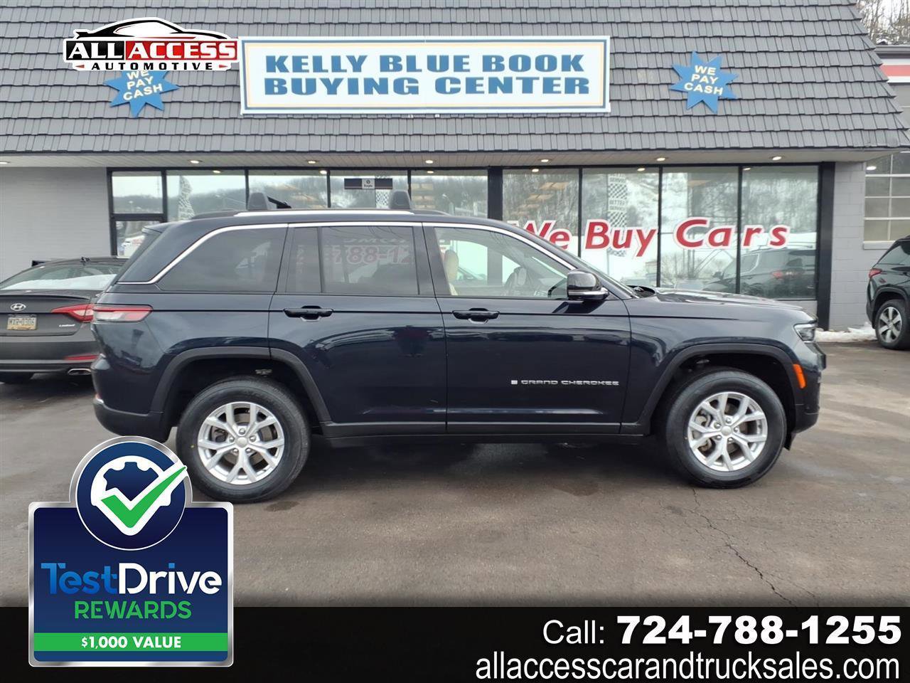 Used 2023 Jeep Grand Cherokee Limited w/ Luxury Tech Group II AWD/4WD image 1