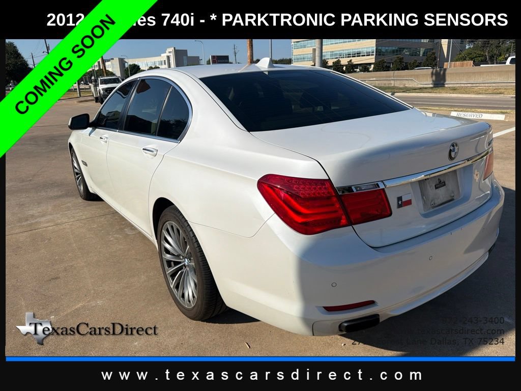 Used 2012 BMW 740i RWD image 3