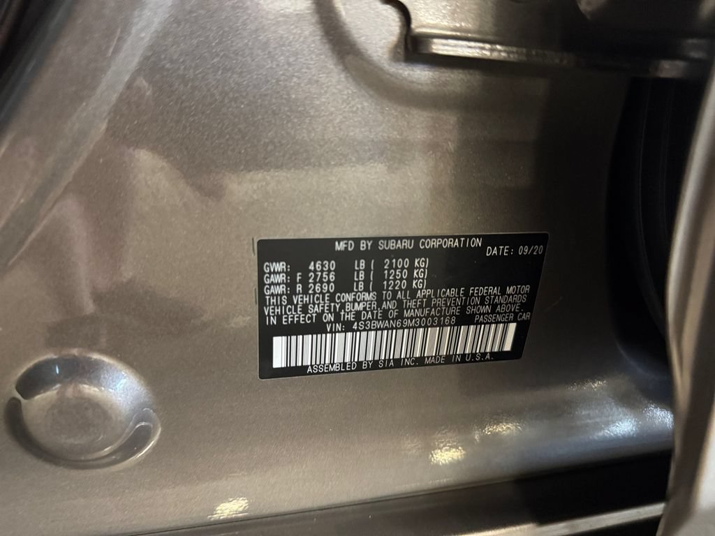 Used 2021 Subaru Legacy Limited w/ Popular Package #2 AWD/4WD image 31