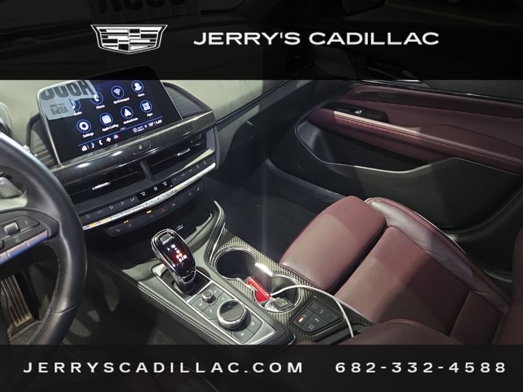 Used 2023 Cadillac CT4 V w/ Climate Package RWD image 12