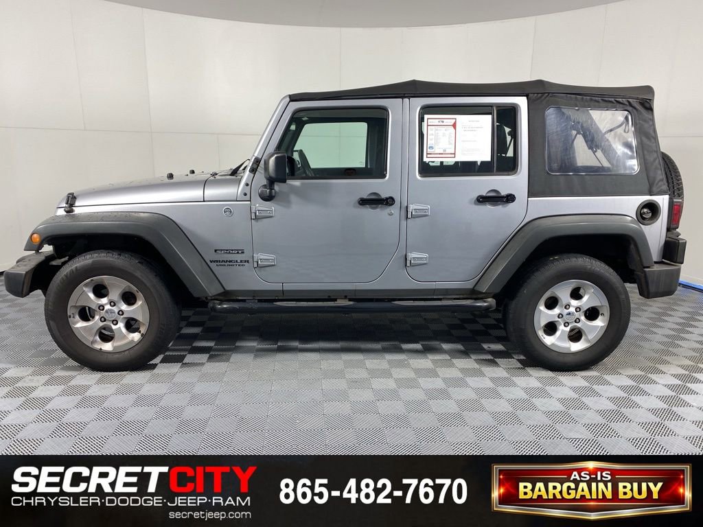Used 2014 Jeep Wrangler Unlimited Sport image 4
