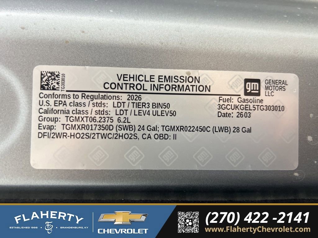 New 2026 Chevrolet Silverado 1500 LTZ w/ LTZ Premium Package AWD/4WD image 17