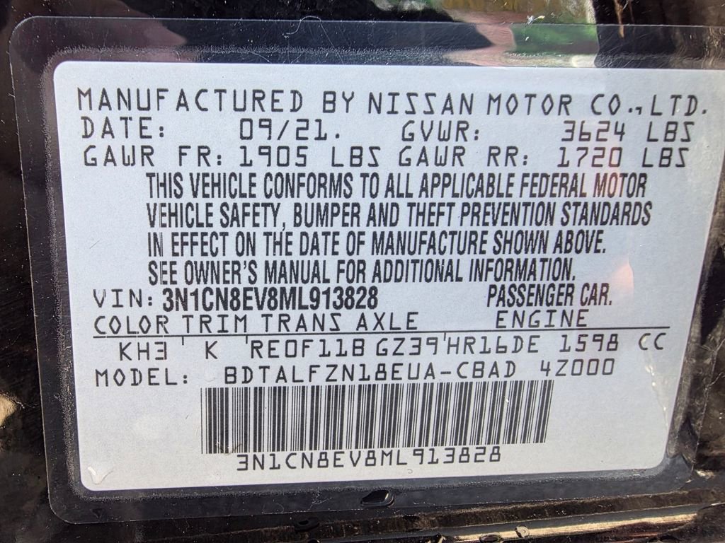 Used 2021 Nissan Versa SV image 31