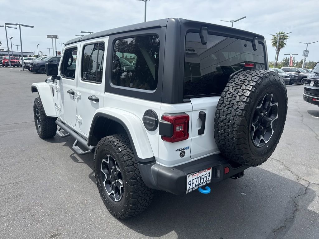 Certified 2023 Jeep Wrangler Unlimited Rubicon 4xe w/ Steel Bumper Group image 6