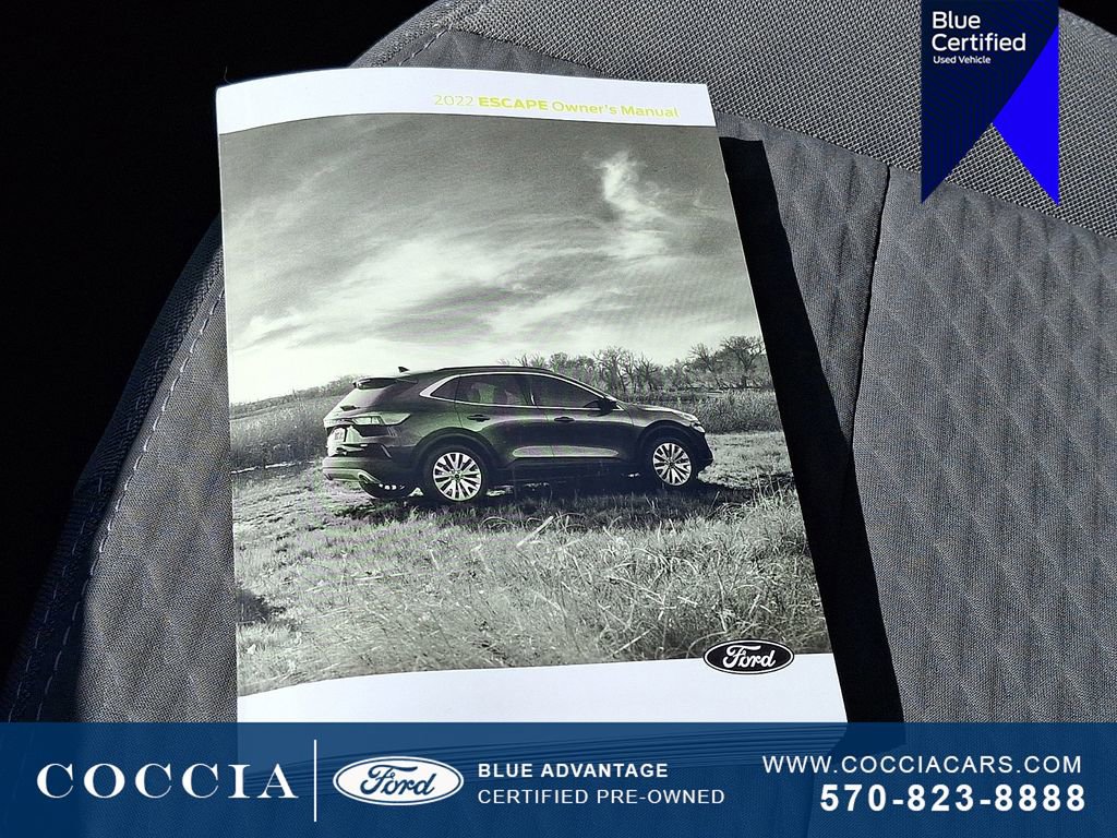 Certified 2022 Ford Escape SE w/ SE Sport Appearance Package AWD/4WD image 26