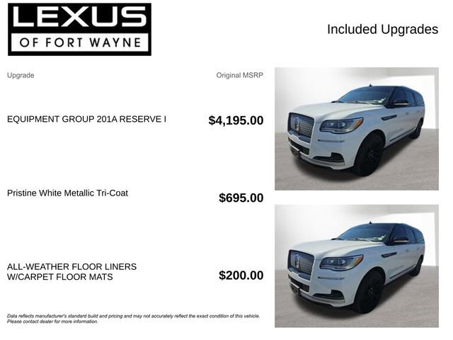 Used 2022 Lincoln Navigator L Reserve AWD/4WD image 4