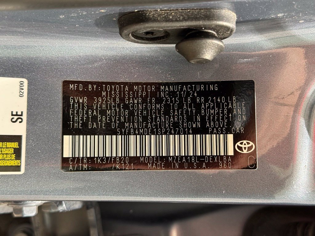 Certified 2025 Toyota Corolla LE FWD image 27