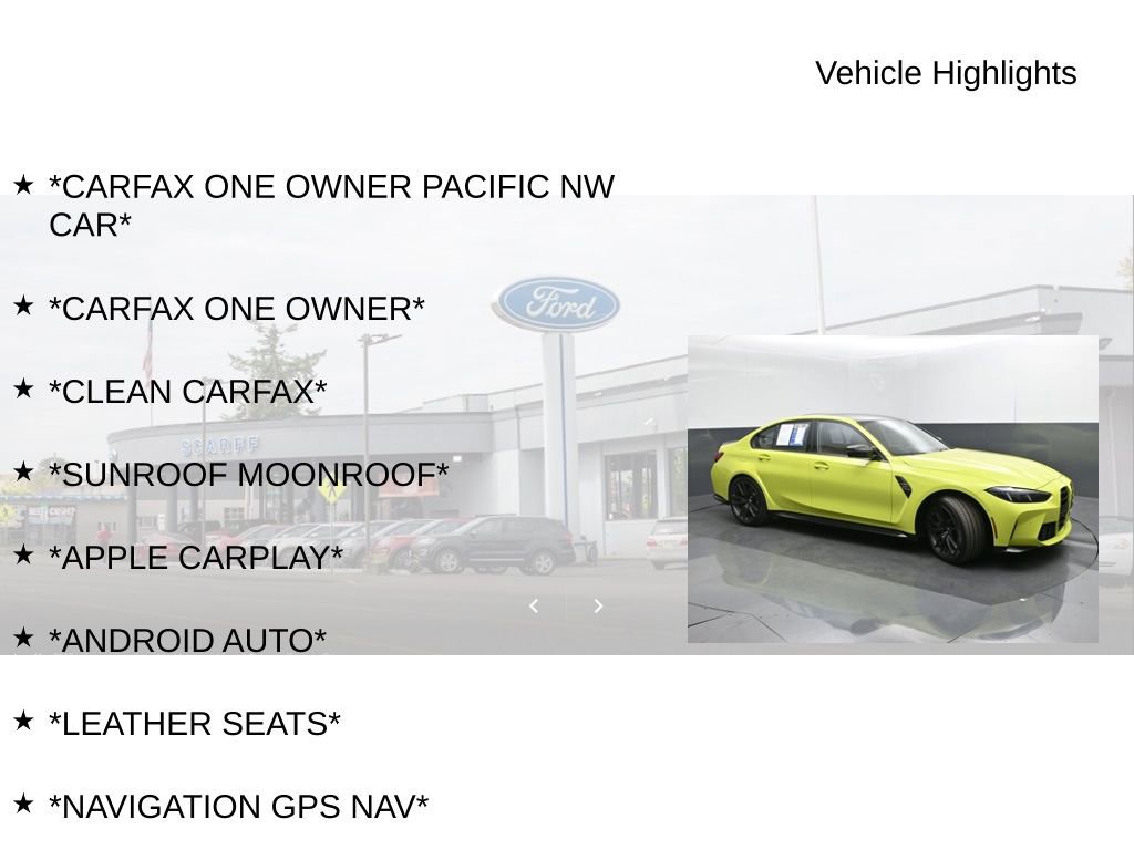 Used 2025 BMW M3 w/ Executive Package image 19